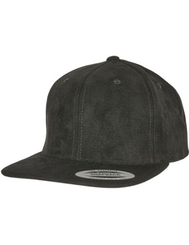 FLE-6089SU-Suede Leather Snapback